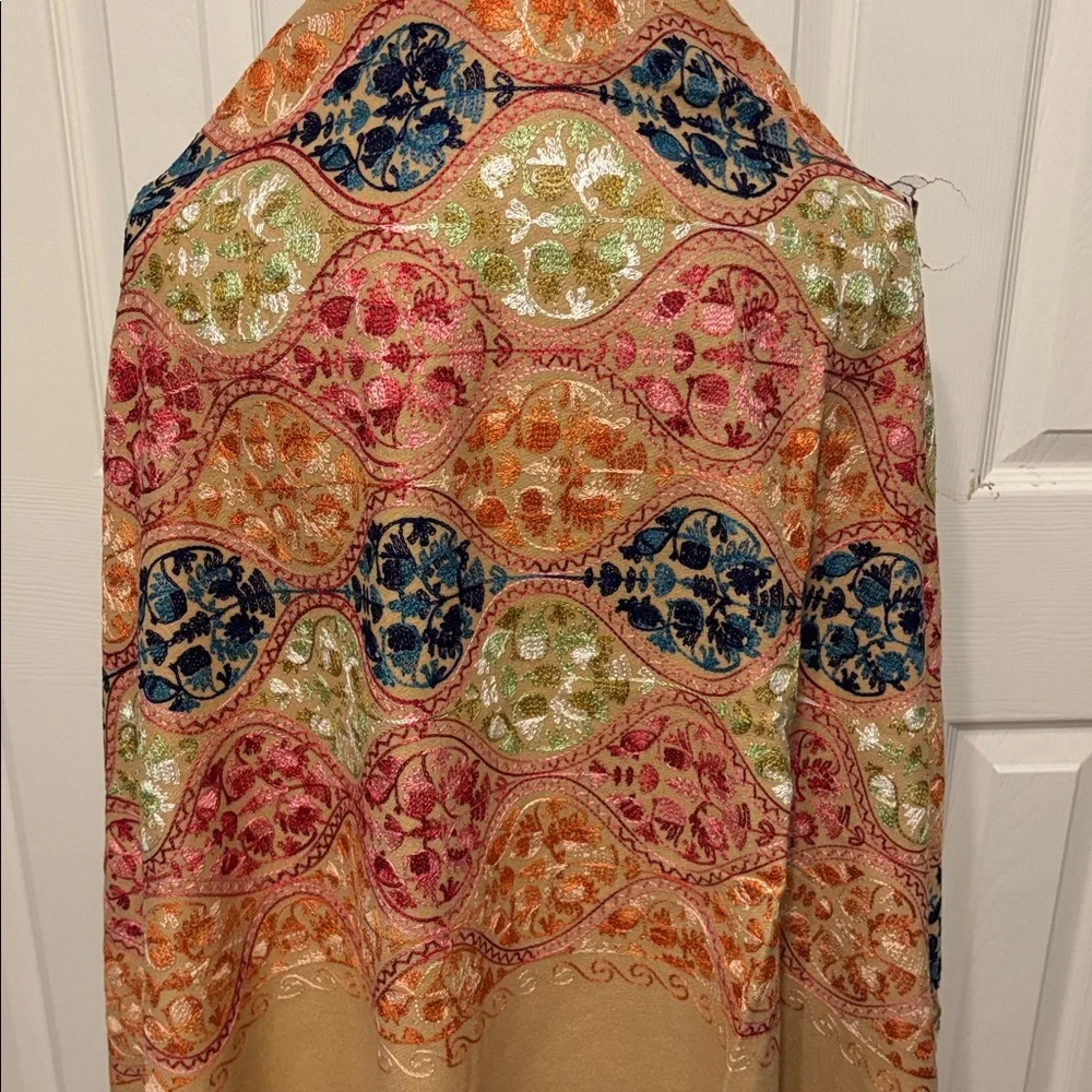 Jessica McClintock Embroidered Shawl